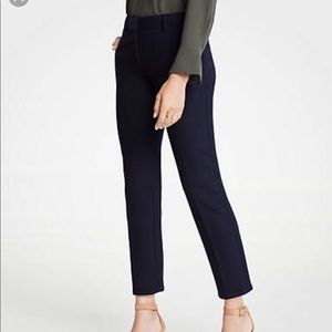 Ann Taylor Petite Devin Pants Navy 00P NWOT